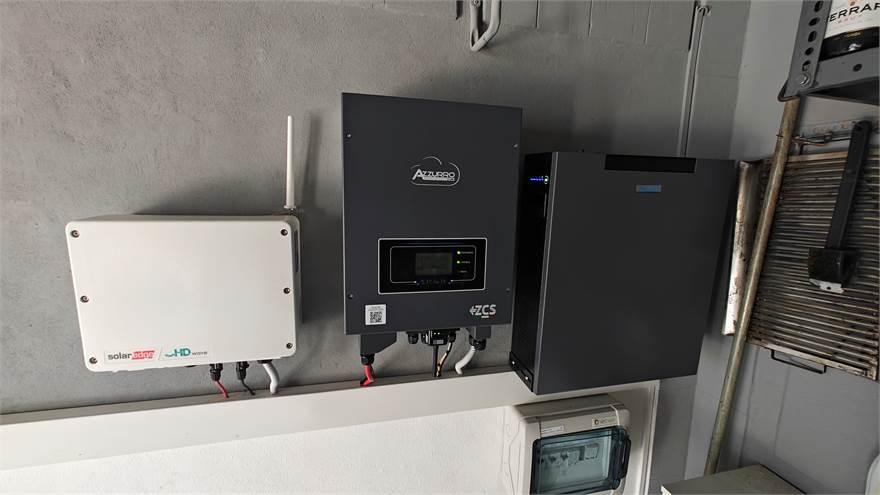 Accumulatore\batteria impianto fotovoltaico