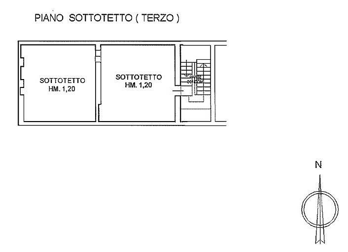 catastale sottotetto